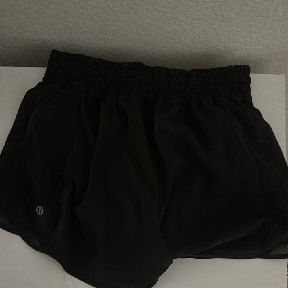 Lululemon Athletica Black Athletic Shorts Lightweight Design